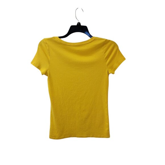 Merona The Ultimate Tee Scoop Neck y2k Vintage Top Shirt Women's Medium Stretchy - Picture 2 of 6
